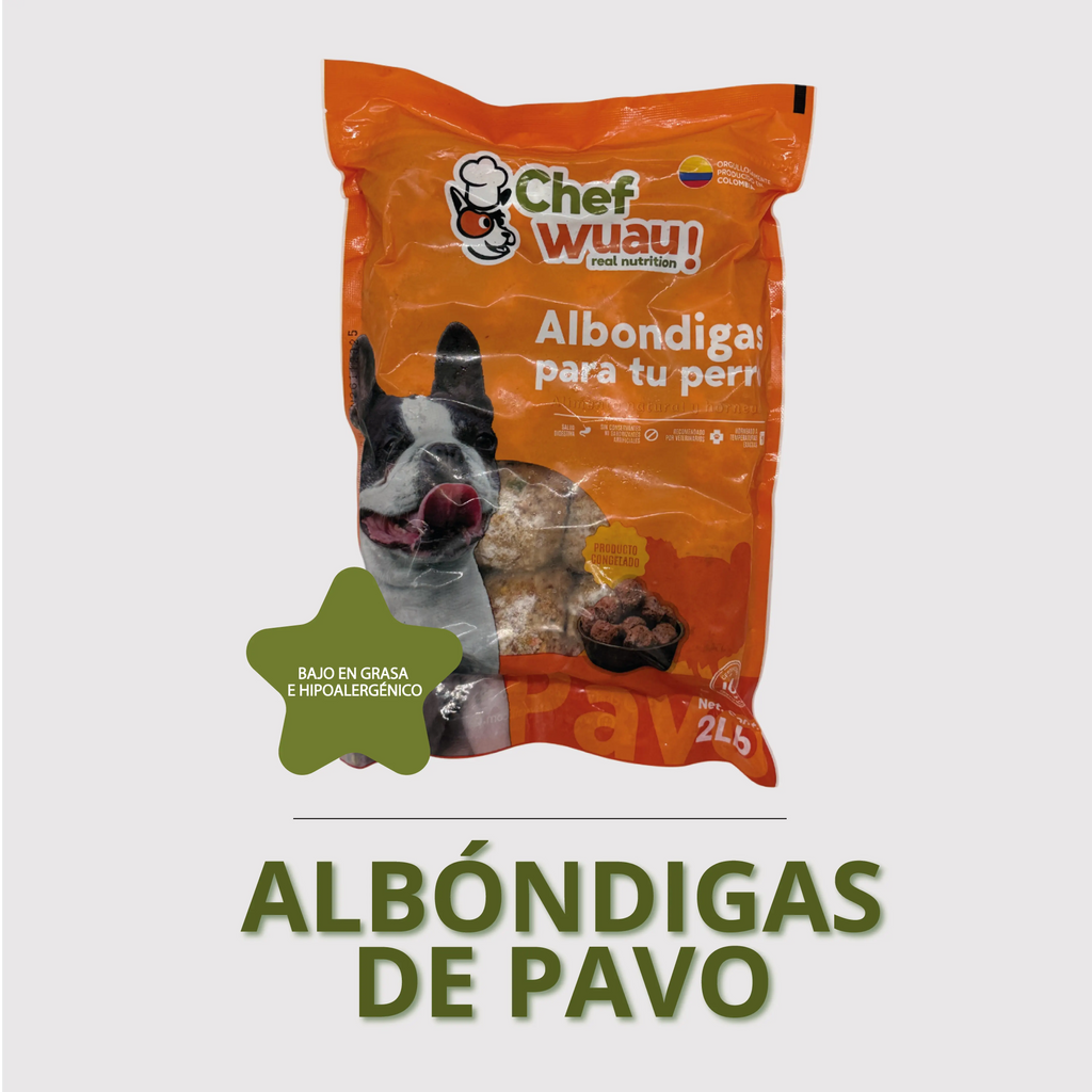 Albóndigas de pavo